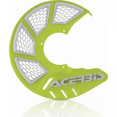 Protège-Disque De Frein Acerbis X-Brake Vented Jaune Fluo