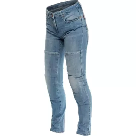 Jean Femme Dainese Lady Denim Stone Slim Tex Bleu Clair