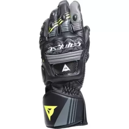 Gants Dainese Druid 4 Noir Gris Jaune Fluo