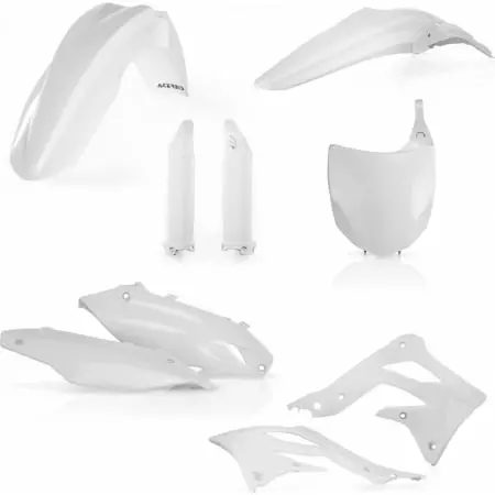 Kit Plastiques Complet Acerbis Kawasaki KXF 450 2012 Blanc