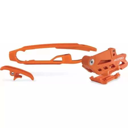 Guide Chaîne Et Patin De Bras Oscillant Acerbis KTM SX-F 2012 Orange