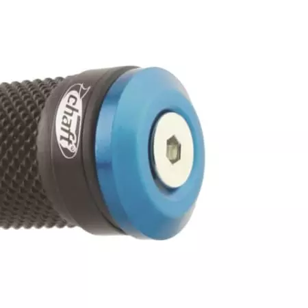 Embout De Guidon Ely'tek By Chaft Universel Bleu SP362