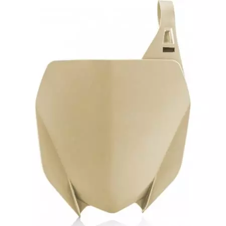 Plaque Numéro Avant Acerbis Yamaha YZF 450 2018 Sable