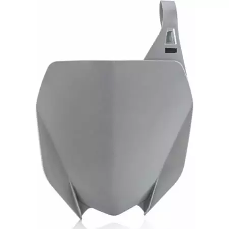 Plaque Numéro Avant Acerbis Yamaha YZF 450 2018 Gris