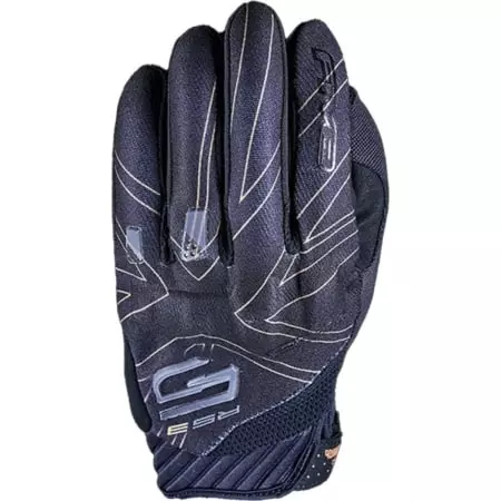 Gants Five RS3 Evo Graphics Union Jack Noir Or