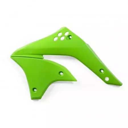Ouïes De Radiateur Acerbis Kawasaki KXF 450 2006-08 Vert