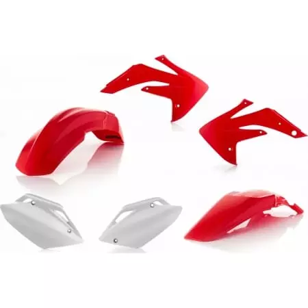 Kit Plastiques Acerbis Honda CRF 150R 2007-09 Origine Rouge Blanc