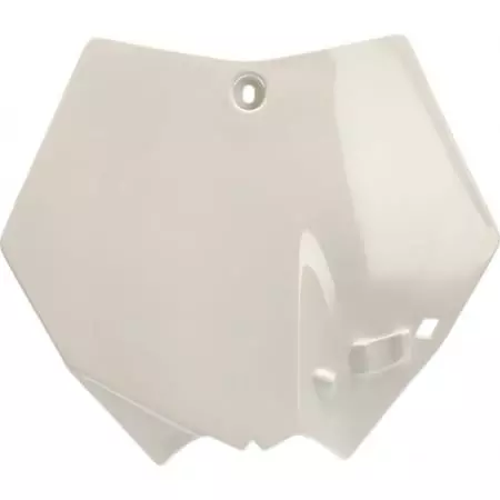 Plaque Numéro Avant Acerbis KTM SX 2007 Blanc