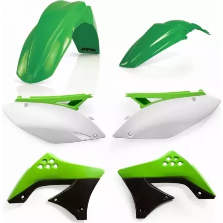 Kit Plastiques Acerbis Kawasaki KXF 450 2009-11 Origine Vert