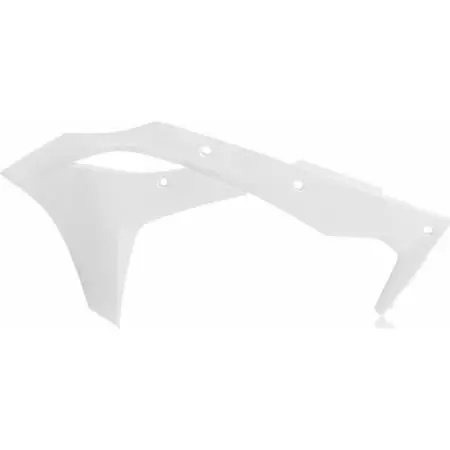 Ouïes De Radiateur Acerbis Kawasaki KXF 250 2017 Blanc
