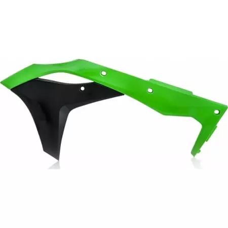 Ouïes De Radiateur Acerbis Kawasaki KXF 250 2017 Vert Noir