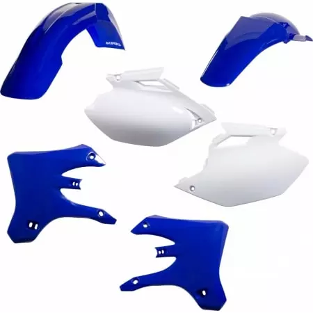 Kit Plastiques Acerbis Yamaha WRF 250/450 2005 Origine Blanc Blanc
