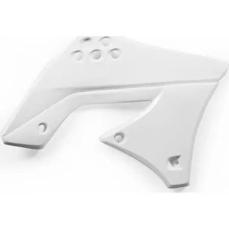 Ouïes De Radiateur Acerbis Kawasaki KXF 250 2009-12 Blanc