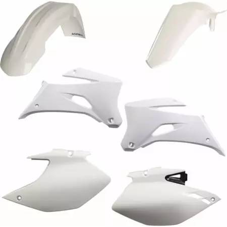 Kit Plastiques Acerbis Yamaha WRF 250/450 2007-10 Blanc