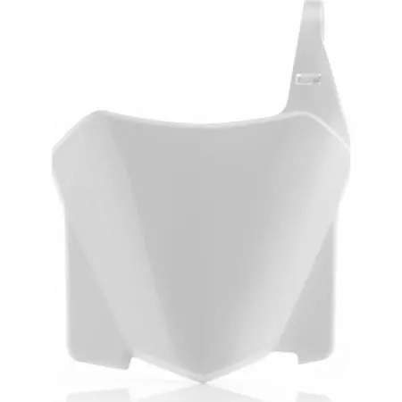 Plaque Numéro Avant Acerbis Honda CRF 250R 2008-09 Blanc