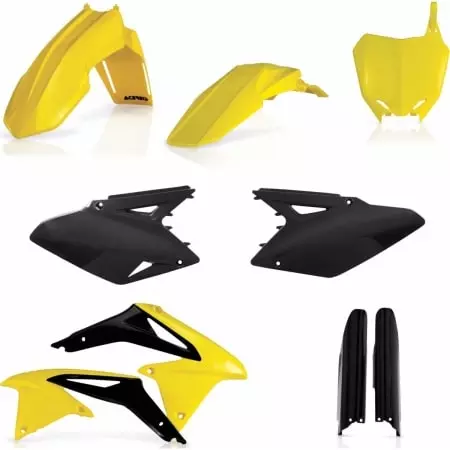 Kit Plastiques Complet Acerbis Suzuki RMZ 450 2008 Replica 017