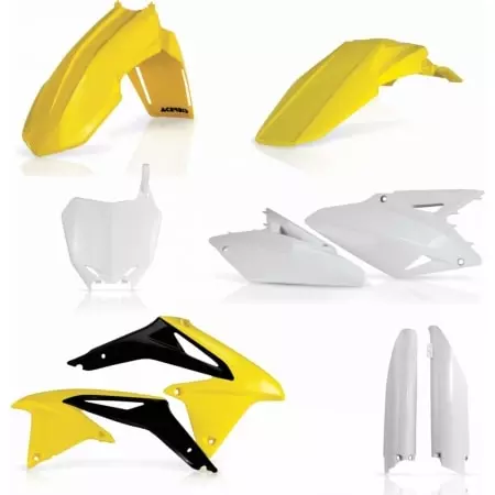 Kit Plastiques Complet Acerbis Suzuki RMZ 450 2008 Orange