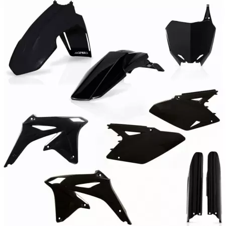 Kit Plastiques Complet Acerbis Suzuki RMZ 450 2008 Noir
