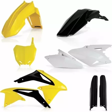 Kit Plastiques Complet Acerbis Suzuki RMZ 450 2008 Replica 013