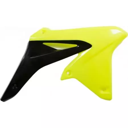 Ouïes De Radiateur Acerbis Suzuki RMZ 250 2010 Jaune Fluo Noir