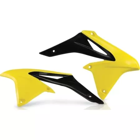Ouïes De Radiateur Acerbis Suzuki RMZ 250 2010 Jaune Noir