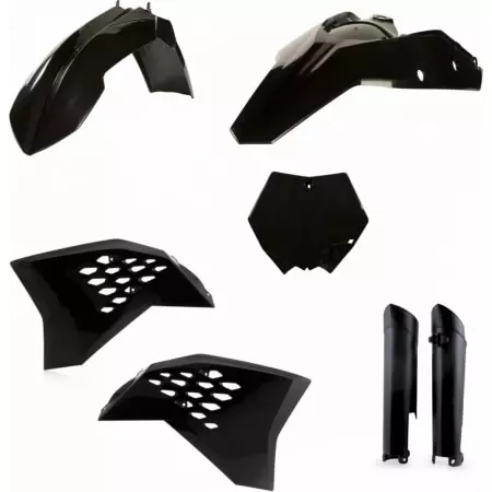 Kit Plastiques Complet Acerbis KTM SX-F 2007-10 Noir