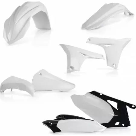 Kit Plastiques Acerbis Yamaha YZF 450 2010 Blanc