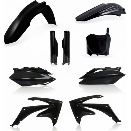 Kit Plastiques Complet Acerbis Honda CRF250 R 2010 CRF 450 2009-10 Noir