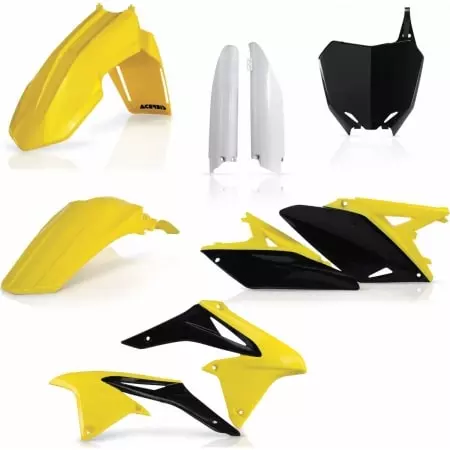 Kit Plastiques Complet Acerbis Suzuki RMZ 250 2010-12 Orange