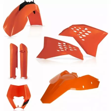 Kit Plastiques Complet Acerbis KTM EXC 2008-11 Orange