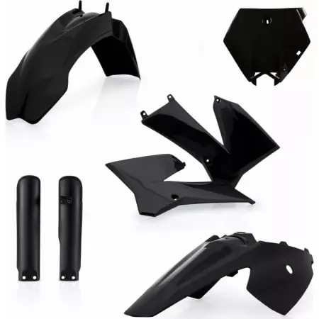 Kit Plastiques Complet Acerbis KTM SX85 2006-12 Noir