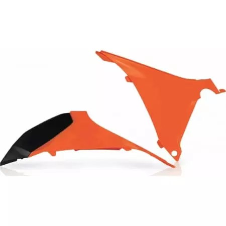 Caches Latéraux Acerbis KTM Orange