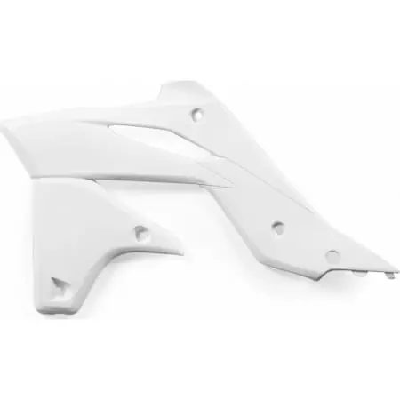 Ouïes De Radiateur Acerbis Kawasaki KXF250 2013 Blanc