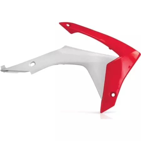 Ouïes De Radiateur Acerbis Honda CRF450R 2013 Rouge Blanc