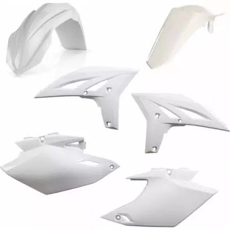 Kit Plastiques Acerbis Yamaha WRF450 2012 Blanc
