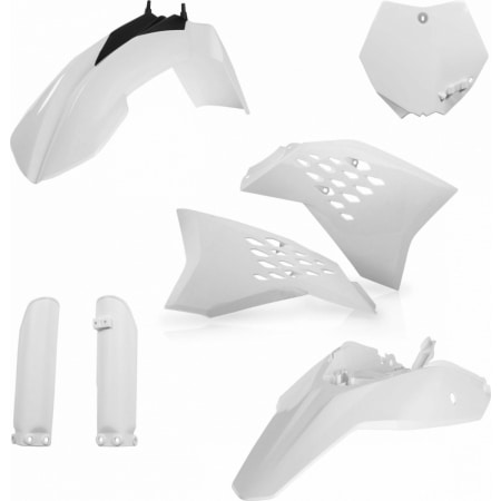Kit Plastiques Complet Acerbis KTM SX65 2012 Blanc