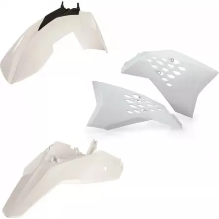 Kit Plastiques Acerbis KTM SX 65 2009-11 Blanc