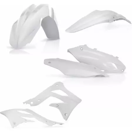Kit Plastiques Acerbis Kawasaki KXF450 2013 Blanc