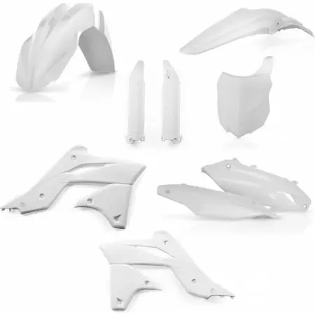 Kit Plastiques Complet Acerbis Kawasaki KXF 250 2013 Blanc