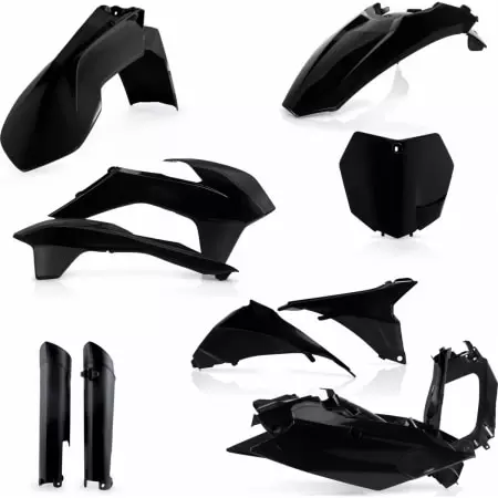 Kit Plastiques Complet Acerbis KTM SX/SX-F 2013 Noir