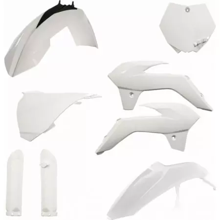 Kit Plastiques Complet Acerbis KTM SX 85 2013 Blanc