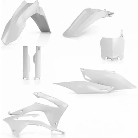 Kit Plastiques Complet Acerbis Honda CRF450R 2013 Blanc