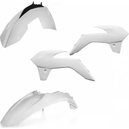 Kit Plastiques Acerbis KTM SX 85 2013 Blanc