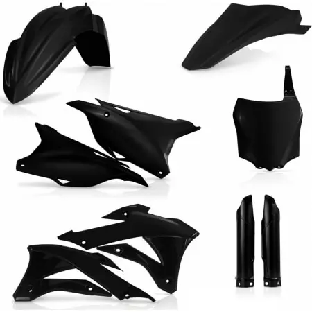 Kit Plastiques Acerbis Kawasaki 85/100 2014 Noir