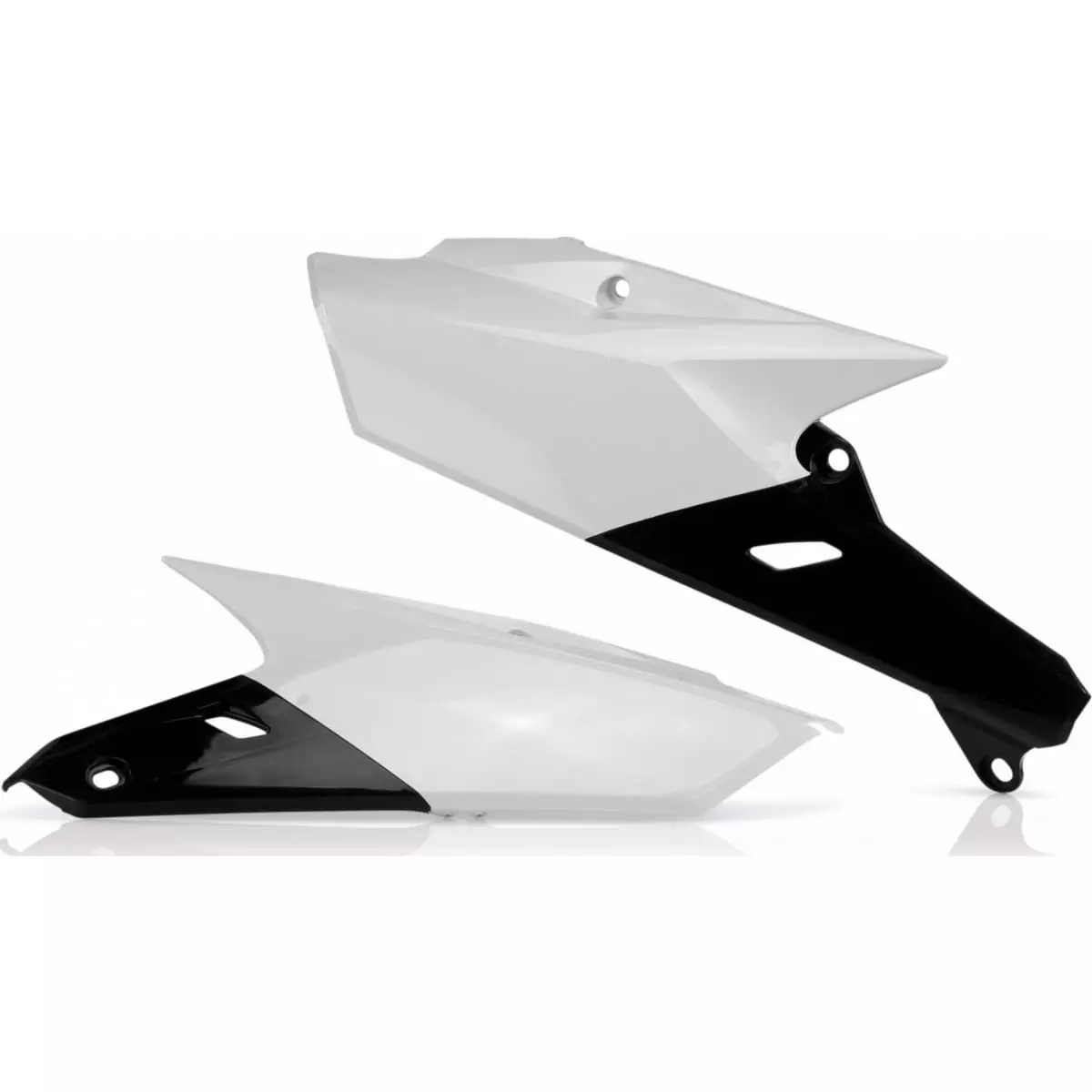 Cache Batterie Moto CG125 - Paire Gauche/droite En ABS, Avec Caoutchoucs, Plusieurs Couleurs