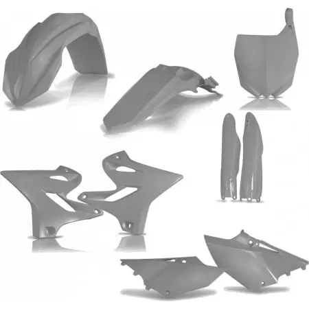 Kit Plastiques Complet Acerbis Yamaha YZ 125/250 2015 Gris