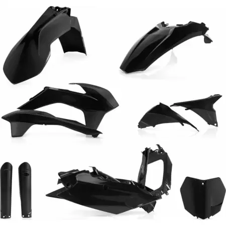 Kit Plastiques Complet Acerbis KTM SX/SX-F 2015 Noir