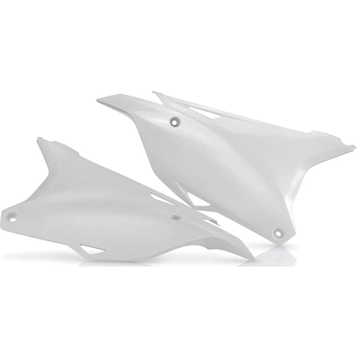 Caches Latéraux Acerbis Kawasaki KX 85/100 2014 Blanc