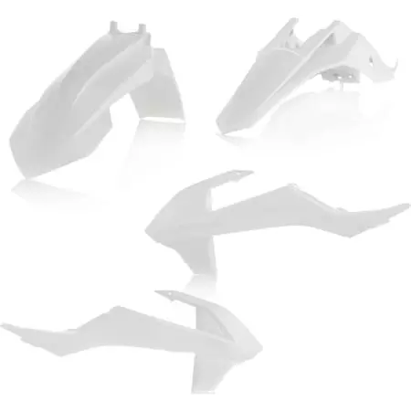 Kit Plastiques Acerbis KTM SX65 2016 Blanc