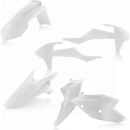 Kit Plastiques Acerbis KTM SX/SX-F 2016 Blanc